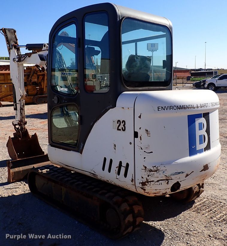 image for item IS9247 2004 Bobcat 334G  mini excavator