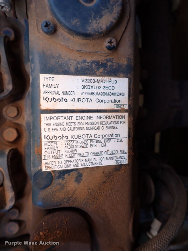 image for item IS9247 2004 Bobcat 334G  mini excavator