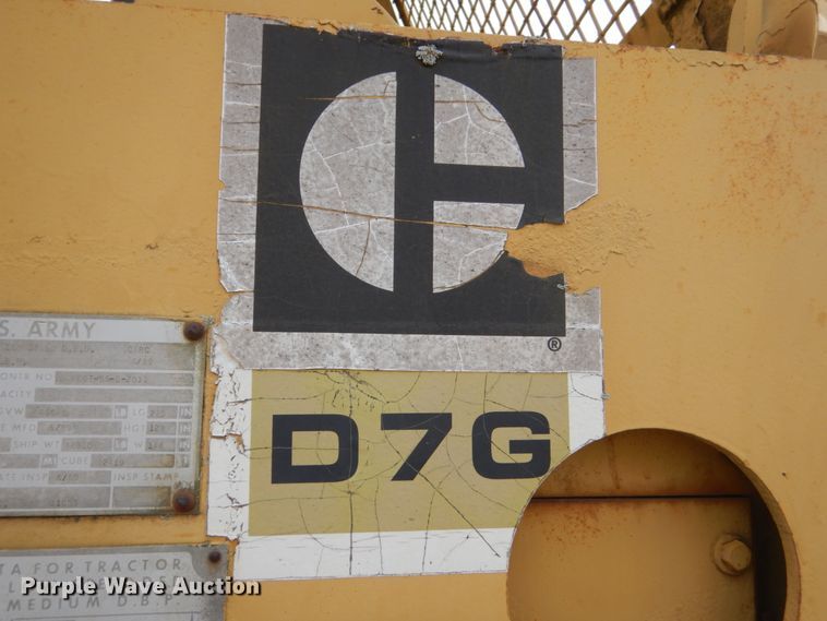 image for item IU9750 1989 Caterpillar D7G  dozer