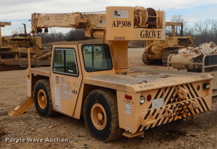 image for item IU9751 Grove AP308  crane