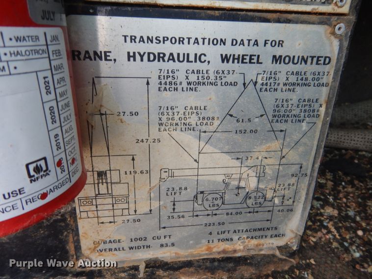 image for item IU9751 Grove AP308  crane