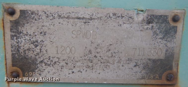 image for item IU9773 Gardner Denver SPWDB  air compressor