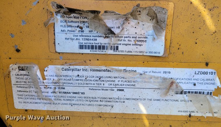image for item IV9623 1998 Caterpillar 345B L  excavator