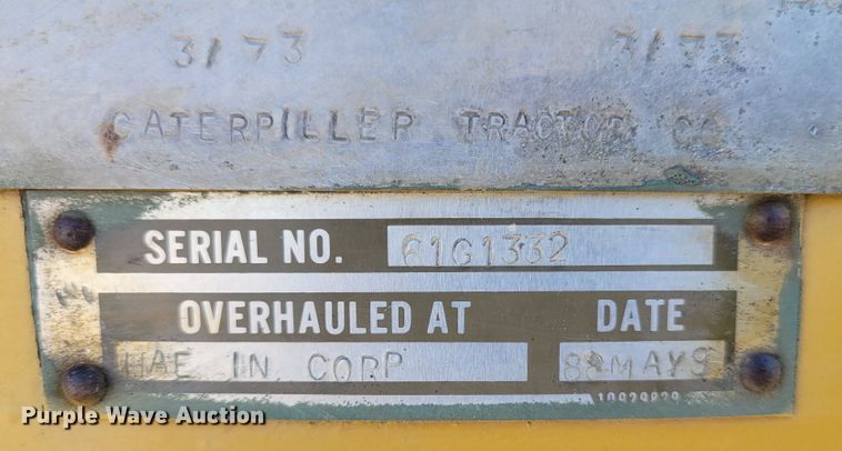 image for item IV9671 1973 Caterpillar D7  dozer