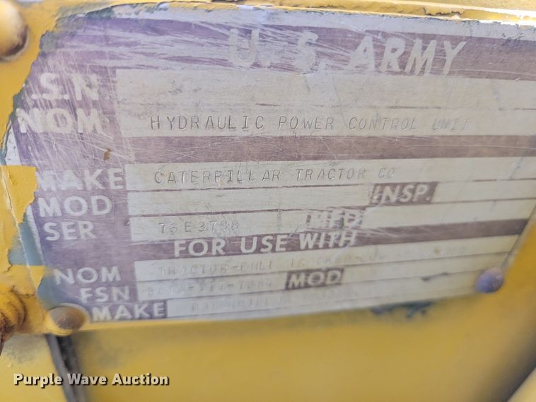 image for item IV9671 1973 Caterpillar D7  dozer