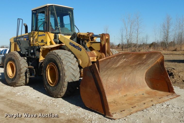 image for item IV9700 Komatsu WA400  wheel loader