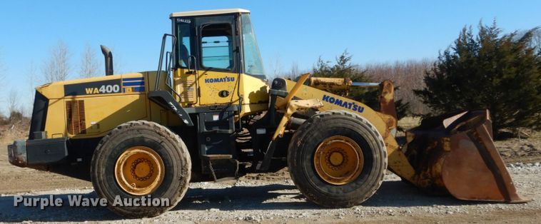 image for item IV9700 Komatsu WA400  wheel loader