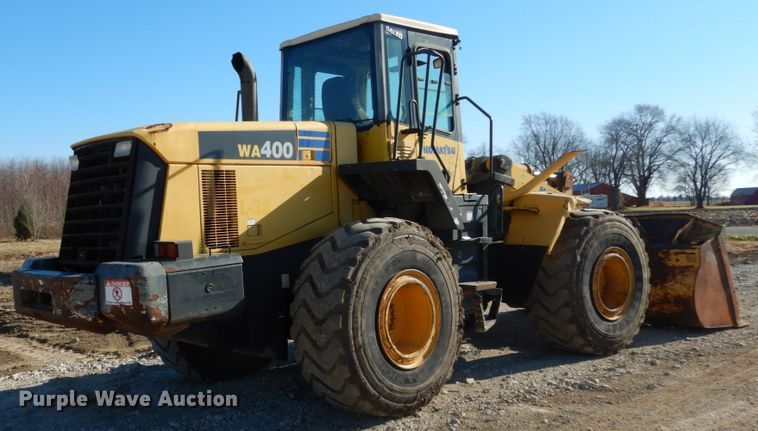 image for item IV9700 Komatsu WA400  wheel loader