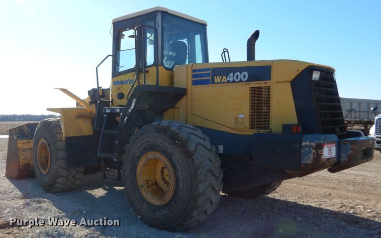 image for item IV9700 Komatsu WA400  wheel loader