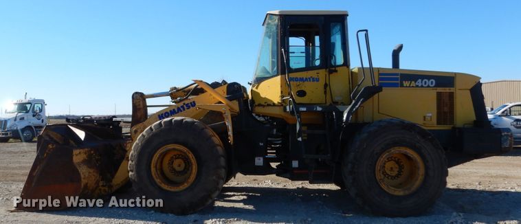 image for item IV9700 Komatsu WA400  wheel loader