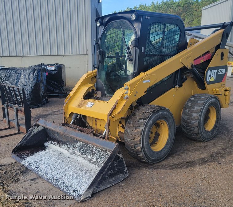 image for item IV9701 2014 Caterpillar 272D  skid steer loader