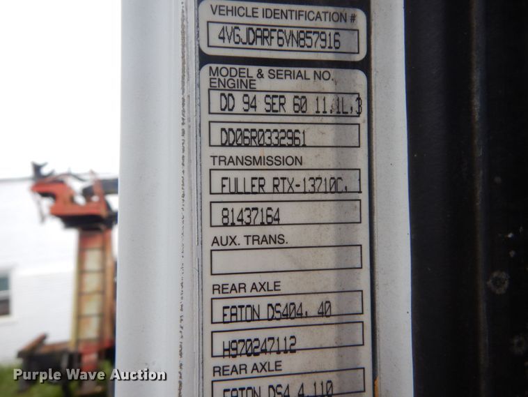 image for item IV9709 1997 Volvo WG  dump truck