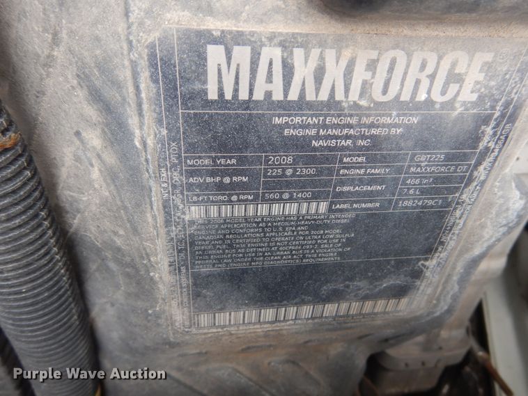 image for item IV9711 2009 International 4300  dump truck