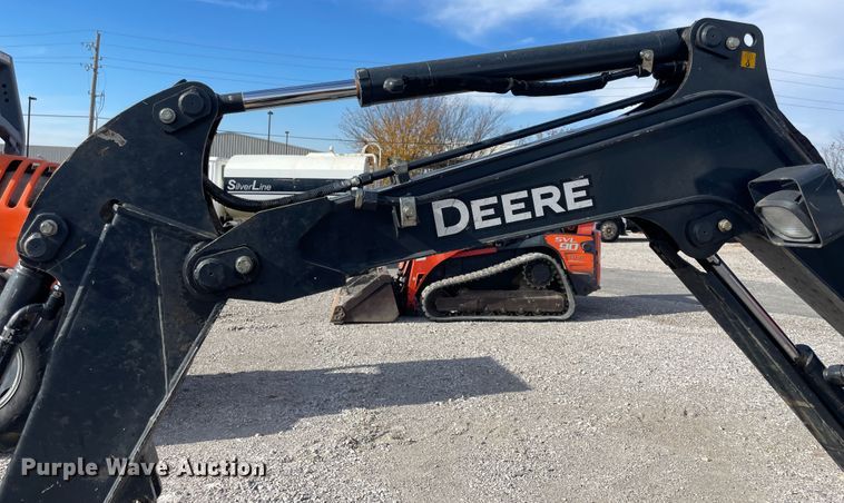 image for item IX9689 2015 John Deere 26G  mini excavator