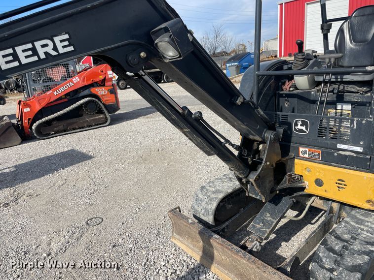 image for item IX9689 2015 John Deere 26G  mini excavator