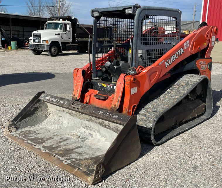 image for item IX9690 2011 Kubota SVL90  tracked skid steer loader
