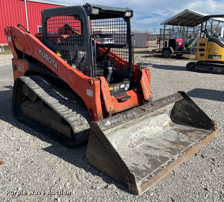 image for item IX9690 2011 Kubota SVL90  tracked skid steer loader