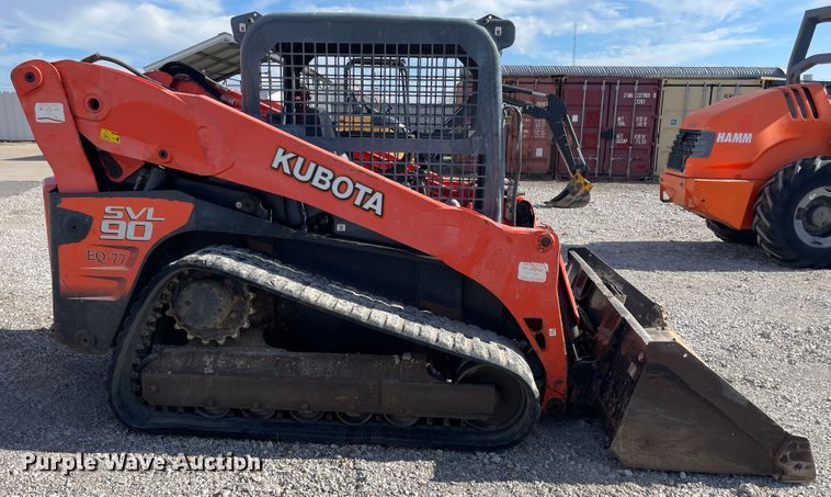 image for item IX9690 2011 Kubota SVL90  tracked skid steer loader