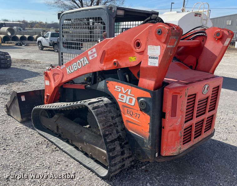 image for item IX9690 2011 Kubota SVL90  tracked skid steer loader