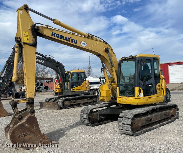 image for item IX9692 2011 Komatsu PC138USLC-8  excavator