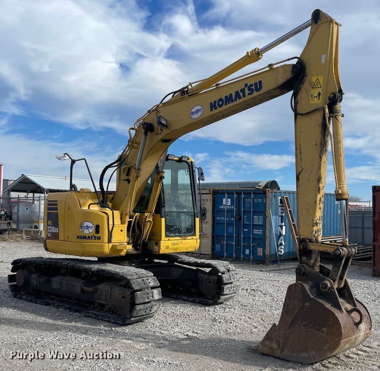 image for item IX9692 2011 Komatsu PC138USLC-8  excavator