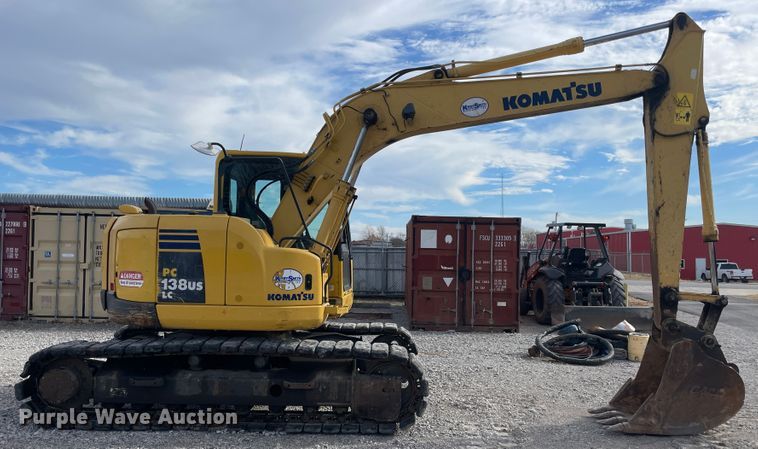 image for item IX9692 2011 Komatsu PC138USLC-8  excavator