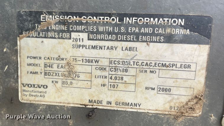 image for item IX9693 Volvo ECR145CL  excavator