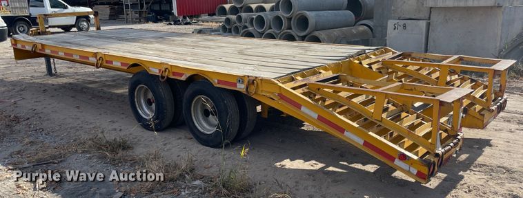 image for item IX9698 1995 Carrier King  equipment trailer