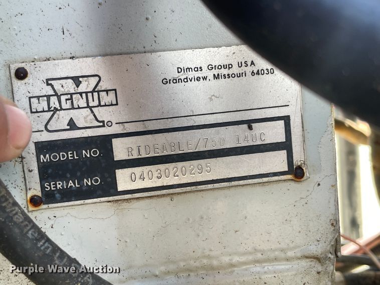 image for item IX9702 Magnum 7SD 14UC  concrete saw