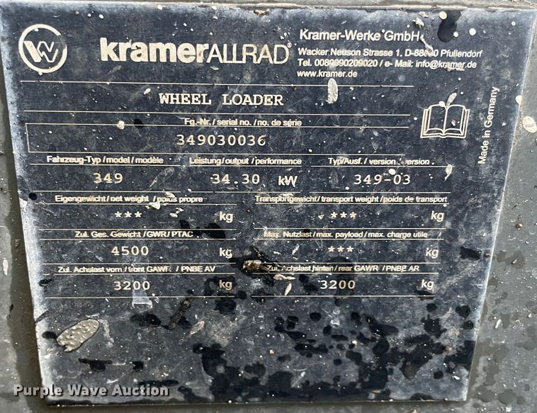 image for item IX9720 Wacker Neuson 5055  wheel loader