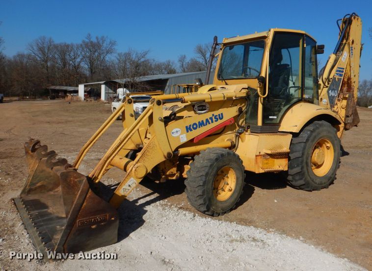 image for item JD9481 2004 Komatsu WB140-2N  backhoe