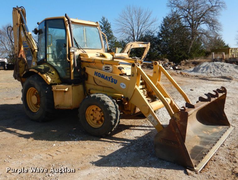 image for item JD9481 2004 Komatsu WB140-2N  backhoe