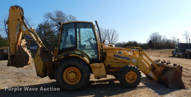 image for item JD9481 2004 Komatsu WB140-2N  backhoe