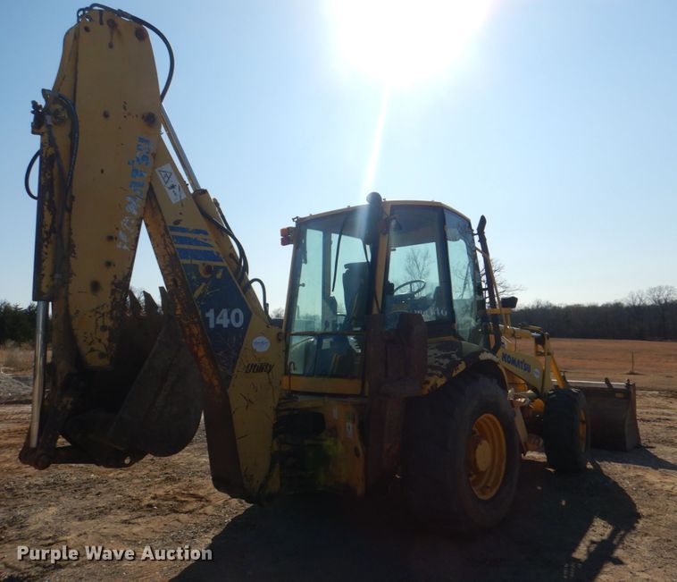 image for item JD9481 2004 Komatsu WB140-2N  backhoe