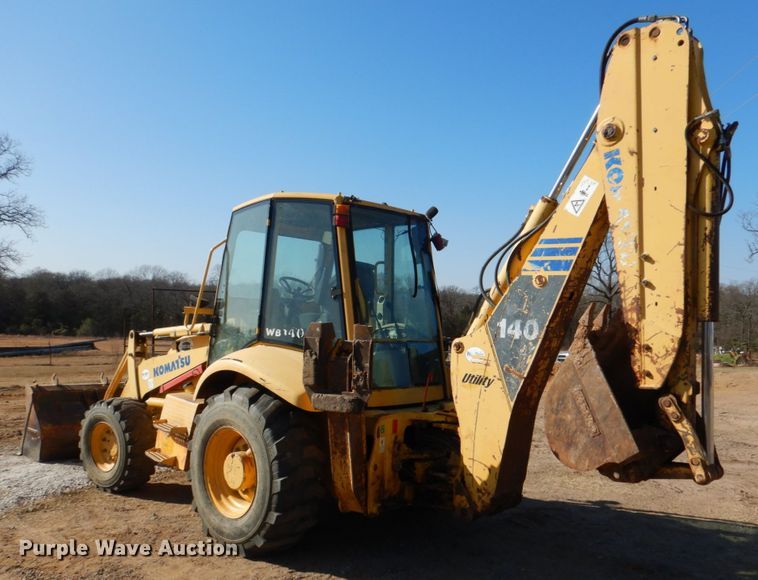 image for item JD9481 2004 Komatsu WB140-2N  backhoe