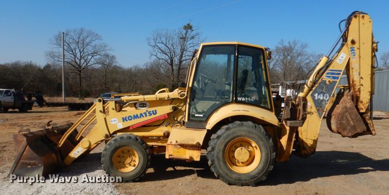 image for item JD9481 2004 Komatsu WB140-2N  backhoe
