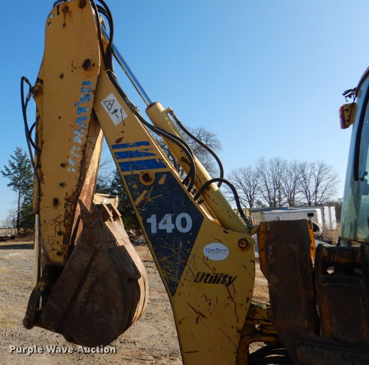 image for item JD9481 2004 Komatsu WB140-2N  backhoe