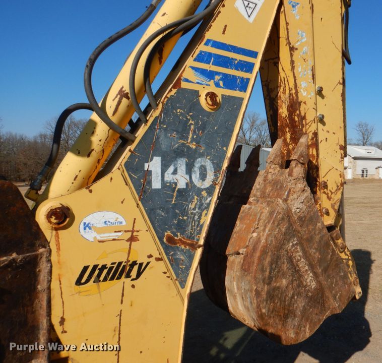 image for item JD9481 2004 Komatsu WB140-2N  backhoe