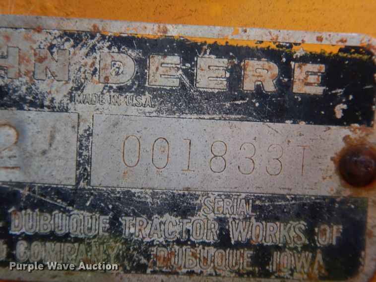 image for item JD9487 1976 John Deere 762  elevating scraper