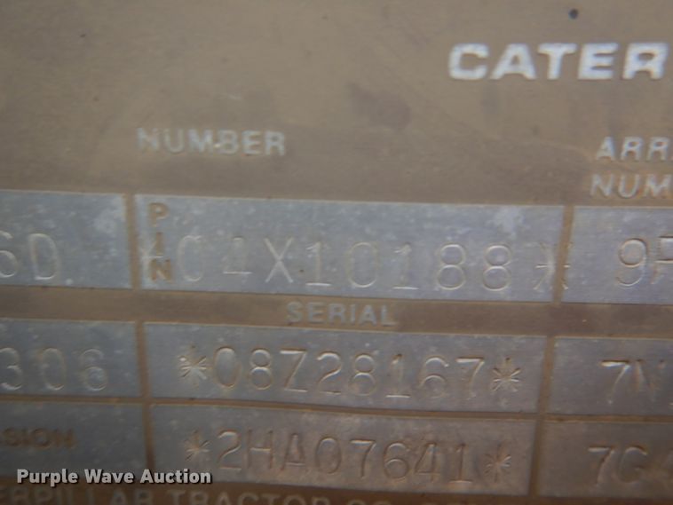 image for item JD9501 1985 Caterpillar D6D  dozer