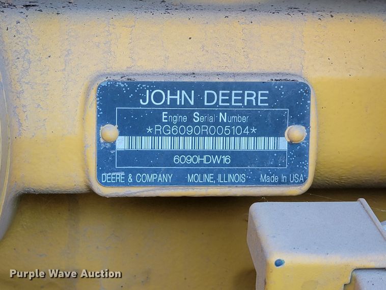 image for item JE9176 2011 John Deere 672G  motor grader