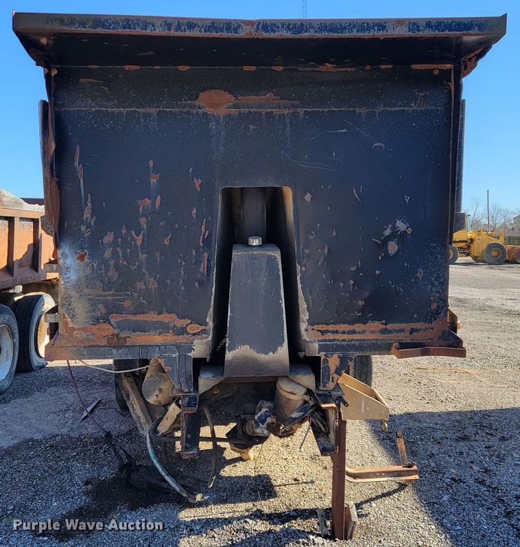 image for item JE9215 Davis  truck frame with dump bed