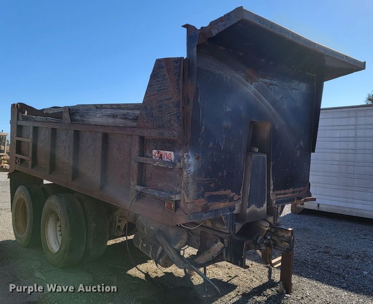 image for item JE9215 Davis  truck frame with dump bed