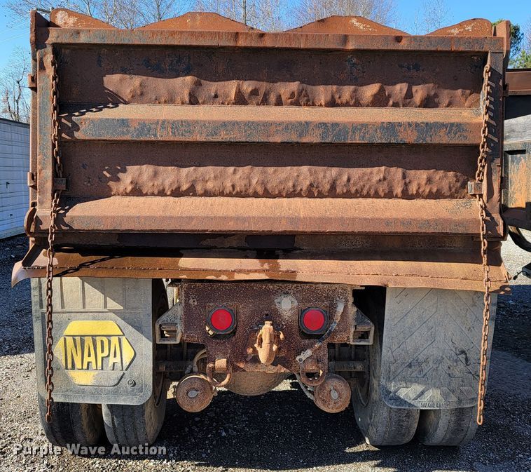 image for item JE9215 Davis  truck frame with dump bed