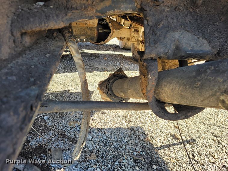 image for item JE9215 Davis  truck frame with dump bed