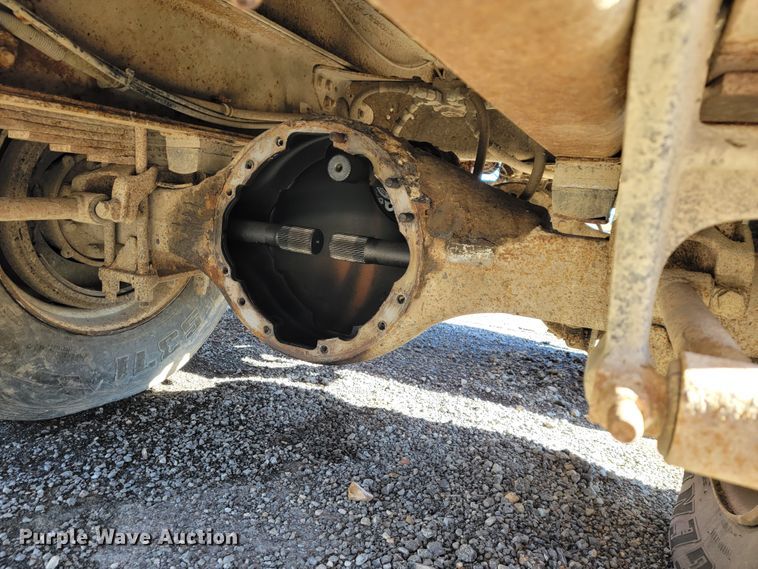 image for item JE9215 Davis  truck frame with dump bed