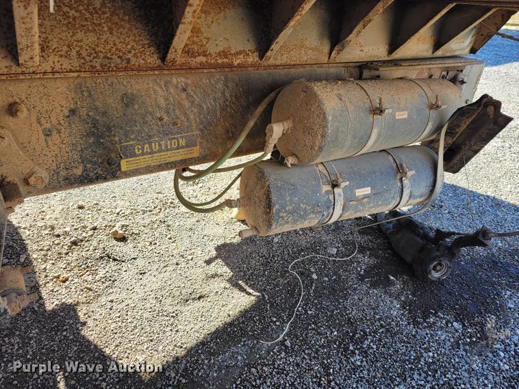 image for item JE9215 Davis  truck frame with dump bed