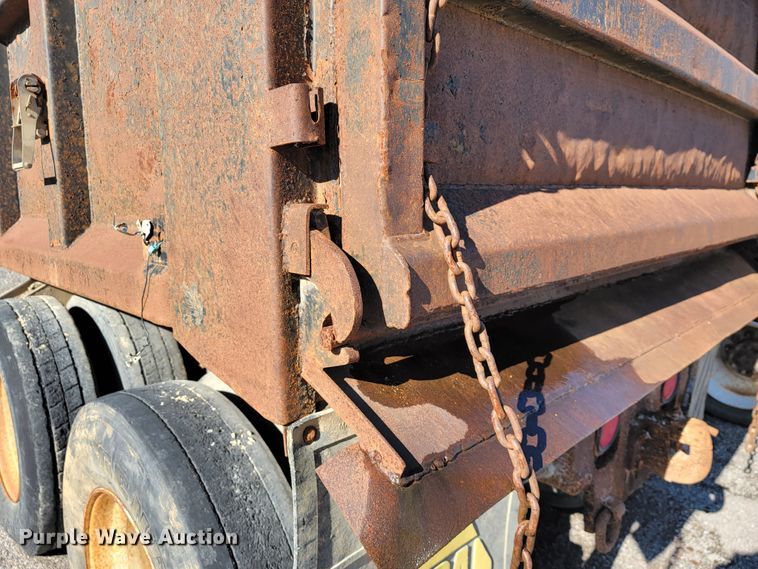 image for item JE9215 Davis  truck frame with dump bed