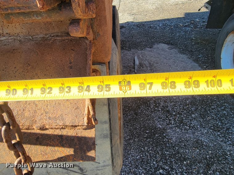 image for item JE9215 Davis  truck frame with dump bed