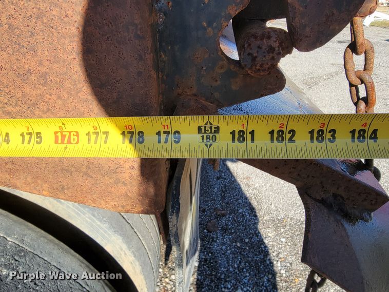 image for item JE9215 Davis  truck frame with dump bed